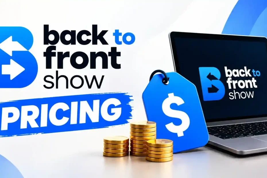 BacktoFrontShow pricing plans and subscription costs
