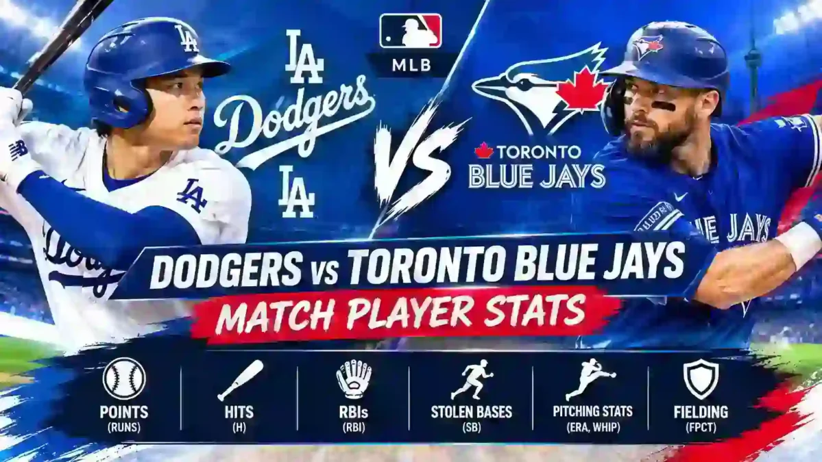 Dodgers vs Toronto Blue Jays Match Player Stats: The Full Game Breakdown You Actually Need